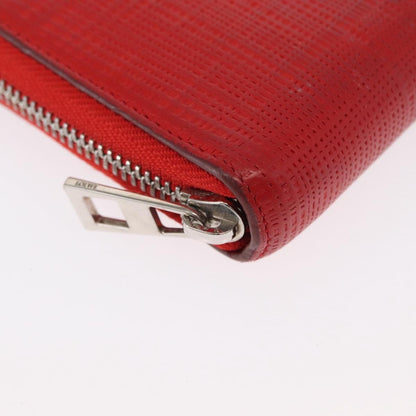 Loewe Anagram Wallet Leather, RED, LEATHER, Wallets
