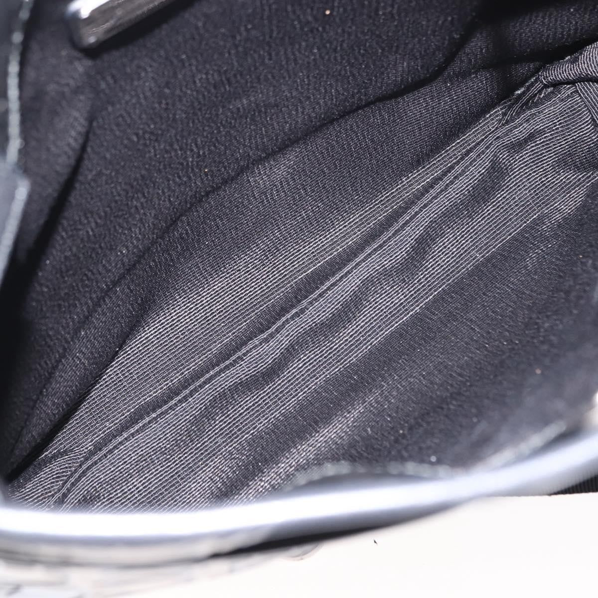 Salvatore Ferragamo Gancini Shoulder Bag Patent Leather, BLACK, PATENT_LEATHER, Shoulder bag