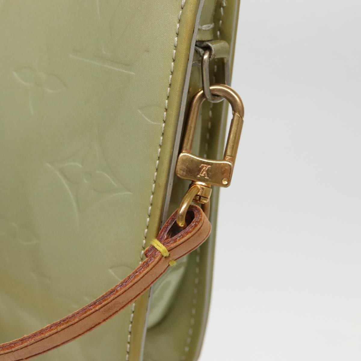 Louis Vuitton Lexington Pochette Monogram Vernis, GRAY, PATENT_LEATHER, Clutche & pouche