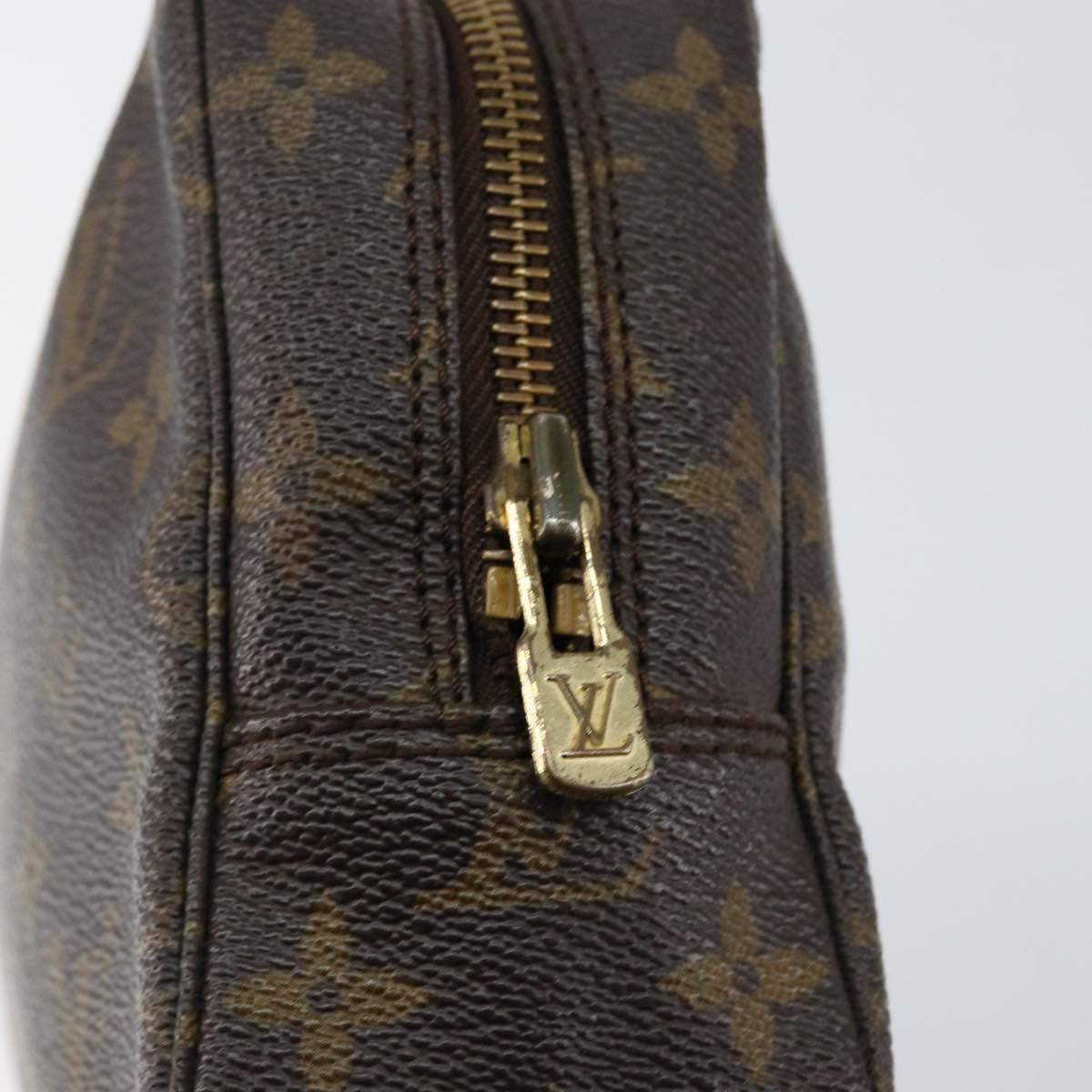 Louis Vuitton Trousse Toilette Monogram Canvas, BROWN, CANVAS, Clutche & pouche