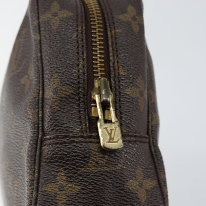 Louis Vuitton Trousse Toilette Monogram Canvas, BROWN, CANVAS, Clutche & pouche