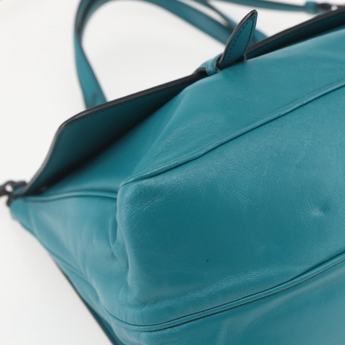 Bottega Veneta Monaco Convertible Satchel Leather with Intrecciato Detail, TURQUOISE, LEATHER, Handbag