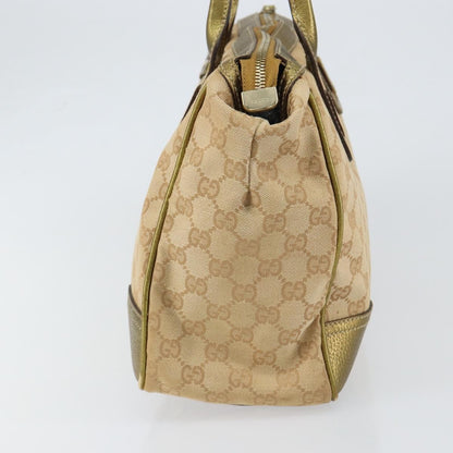 Gucci Princy Zip Tote GG Canvas, BEIGE, CANVAS, Shoulder bag