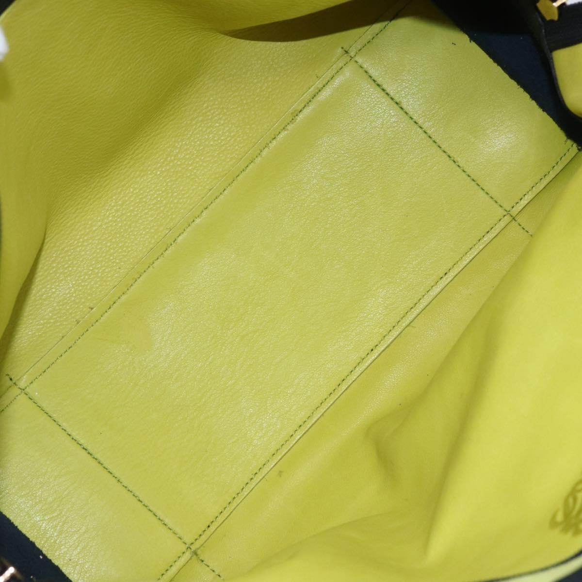 Loewe Amazona Bag Suede, YELLOW, SUEDE, Handbag