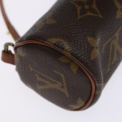 Louis Vuitton Papillon Pochette Monogram Canvas, BROWN, CANVAS, Handbag