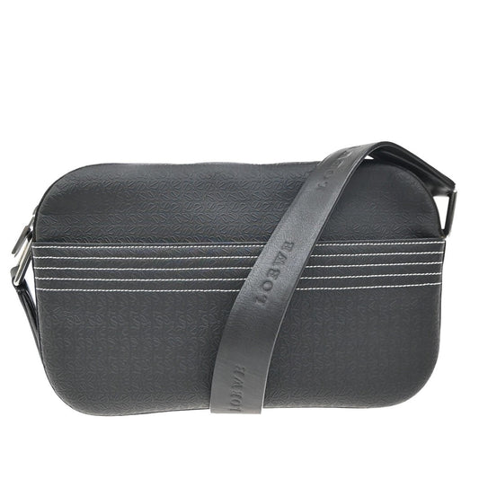 Loewe Anagram Shoulder Bag Leather, BLACK, PVC, Shoulder bag
