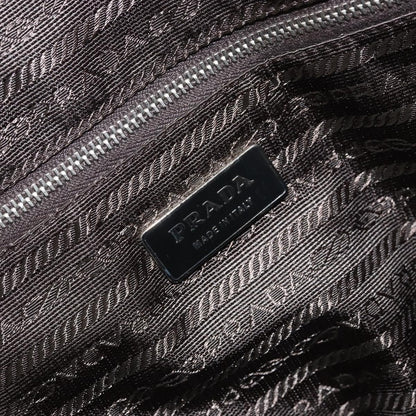 Prada Vintage Handbag Canvas, BEIGE, CANVAS, Handbag