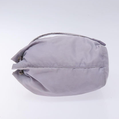Prada Vela Drawstring Bucket Pouch Tessuto, PURPLE, NYLON, Clutche & pouche