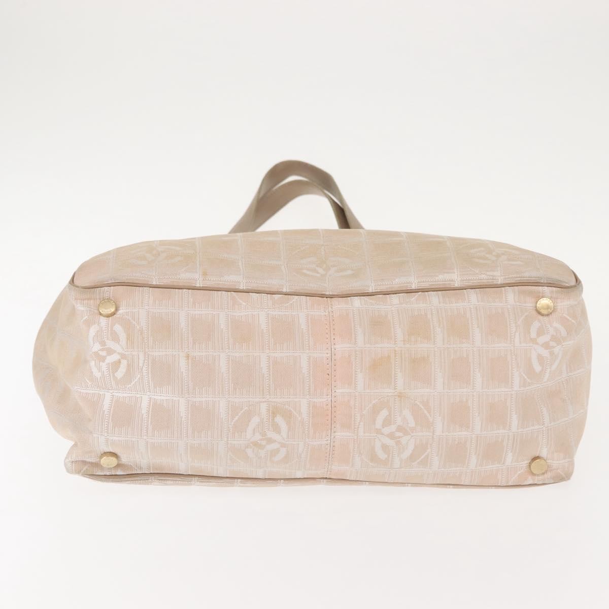 Chanel Travel Line Tote Nylon, PINK, NYLON, Tote bag