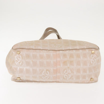 Chanel Travel Line Tote Nylon, PINK, NYLON, Tote bag