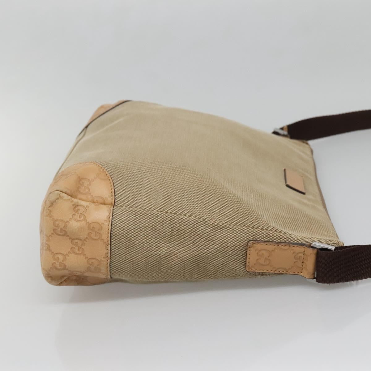 Gucci Original Messenger GG Canvas, BEIGE, CANVAS, Shoulder bag