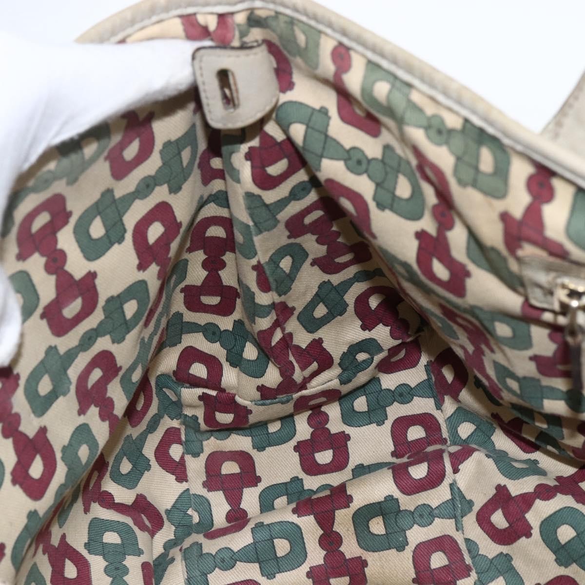 Gucci Pelham Shoulder Bag Leather, BEIGE, LEATHER, Shoulder bag