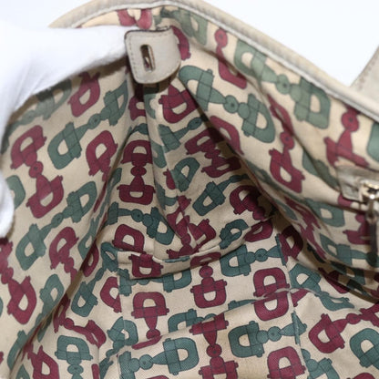 Gucci Pelham Shoulder Bag Leather, BEIGE, LEATHER, Shoulder bag