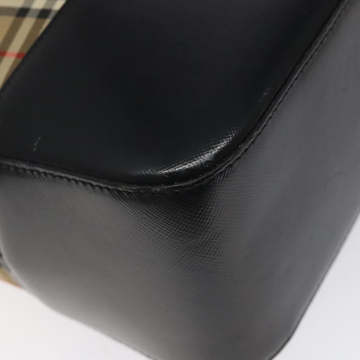 Burberry Shoulder Bag Nova Check Canvas, BEIGE, CANVAS, Shoulder bag