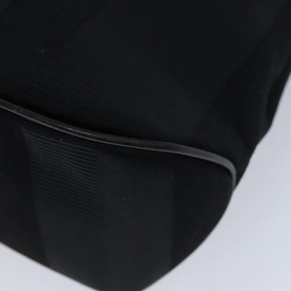 Salvatore Ferragamo Vintage Handbag Canvas, BLACK, CANVAS, Handbag