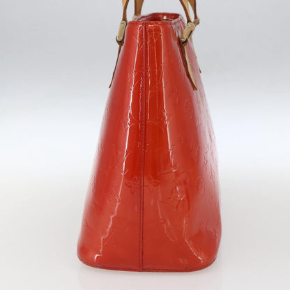 Louis Vuitton Houston Handbag Monogram Vernis, RED, PATENT_LEATHER, Handbag