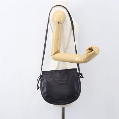 Bally Vintage Shoulder Bag Leather, PURPLE, LEATHER, Shoulder bag