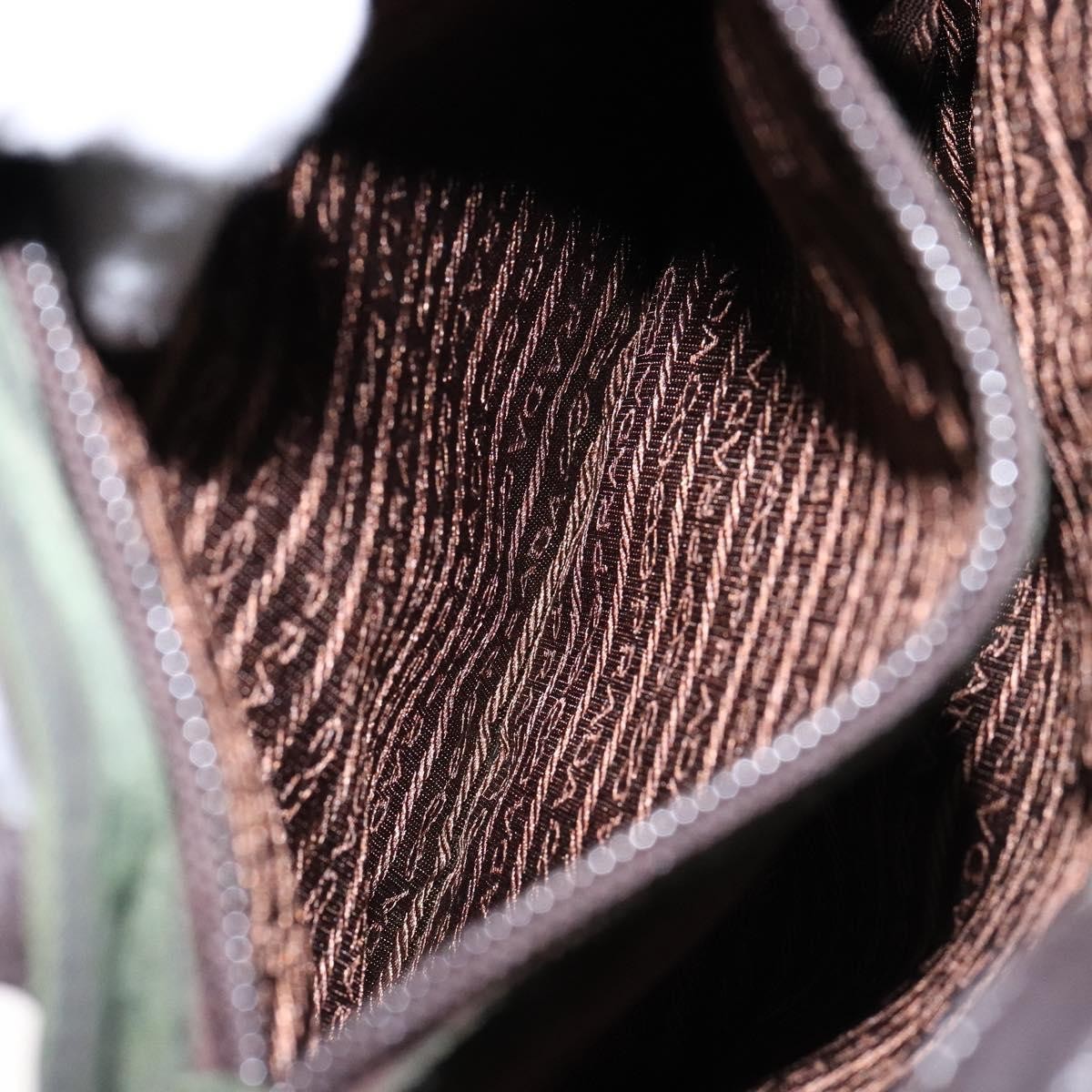 Prada Vintage Shoulder Bag Tessuto, KHAKI, NYLON, Shoulder bag