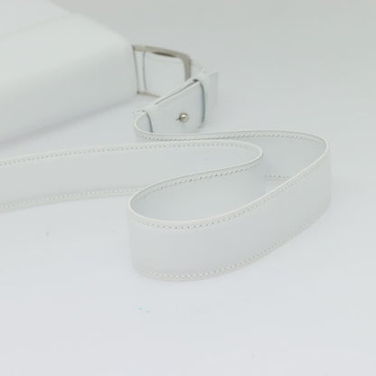 Salvatore Ferragamo Vala Shoulder Bag Leather, WHITE, LEATHER, Shoulder bag