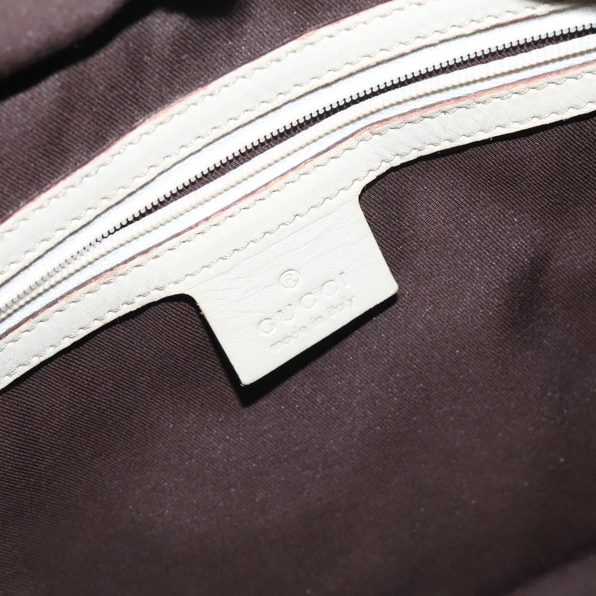 Gucci GG Canvas Bag Canvas, WHITE, CANVAS, Tote bag