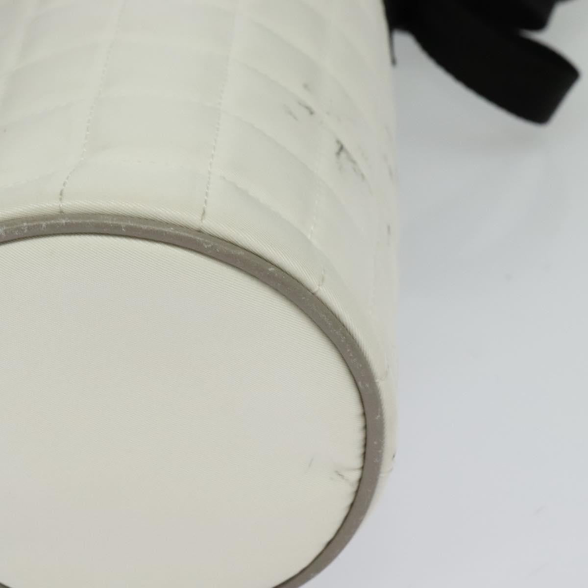 Chanel Sport Line Bottle Holder Nylon, WHITE, NYLON, Clutche & pouche