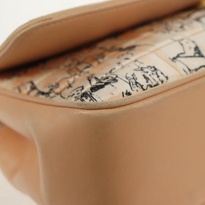 Chanel Limited Edition Scarf Flap Bag Printed Silk and Leather, MULTICOLOUR, LEATHER, Shoulder bag