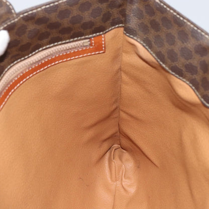 Celine Vintage Macadam Tote bag Canvas, BROWN, CANVAS, Tote bag