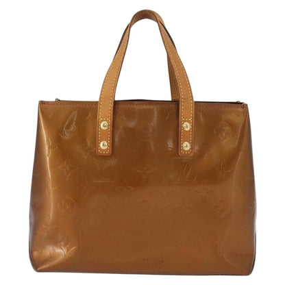 Louis Vuitton Reade Handbag Monogram Vernis, BROWN, PATENT_LEATHER, Tote bag