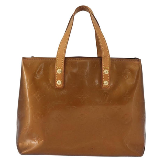 Louis Vuitton Reade Handbag Monogram Vernis, BROWN, PATENT_LEATHER, Tote bag