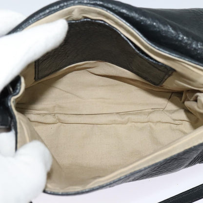 Chloe Lily Handbag Leather, BLACK, LEATHER, Handbag