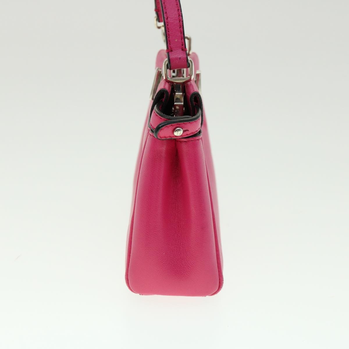 Fendi Peekaboo Bag Leather, PINK, LEATHER, Handbag