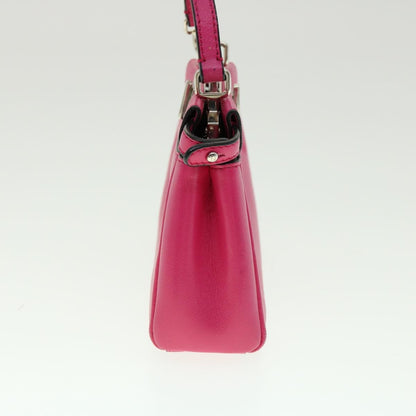 Fendi Peekaboo Bag Leather, PINK, LEATHER, Handbag