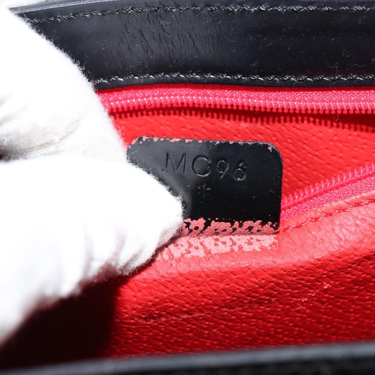 Celine Vintage Convertible Turnlock Top Handle Bag Leather, BLACK, LEATHER, Handbag