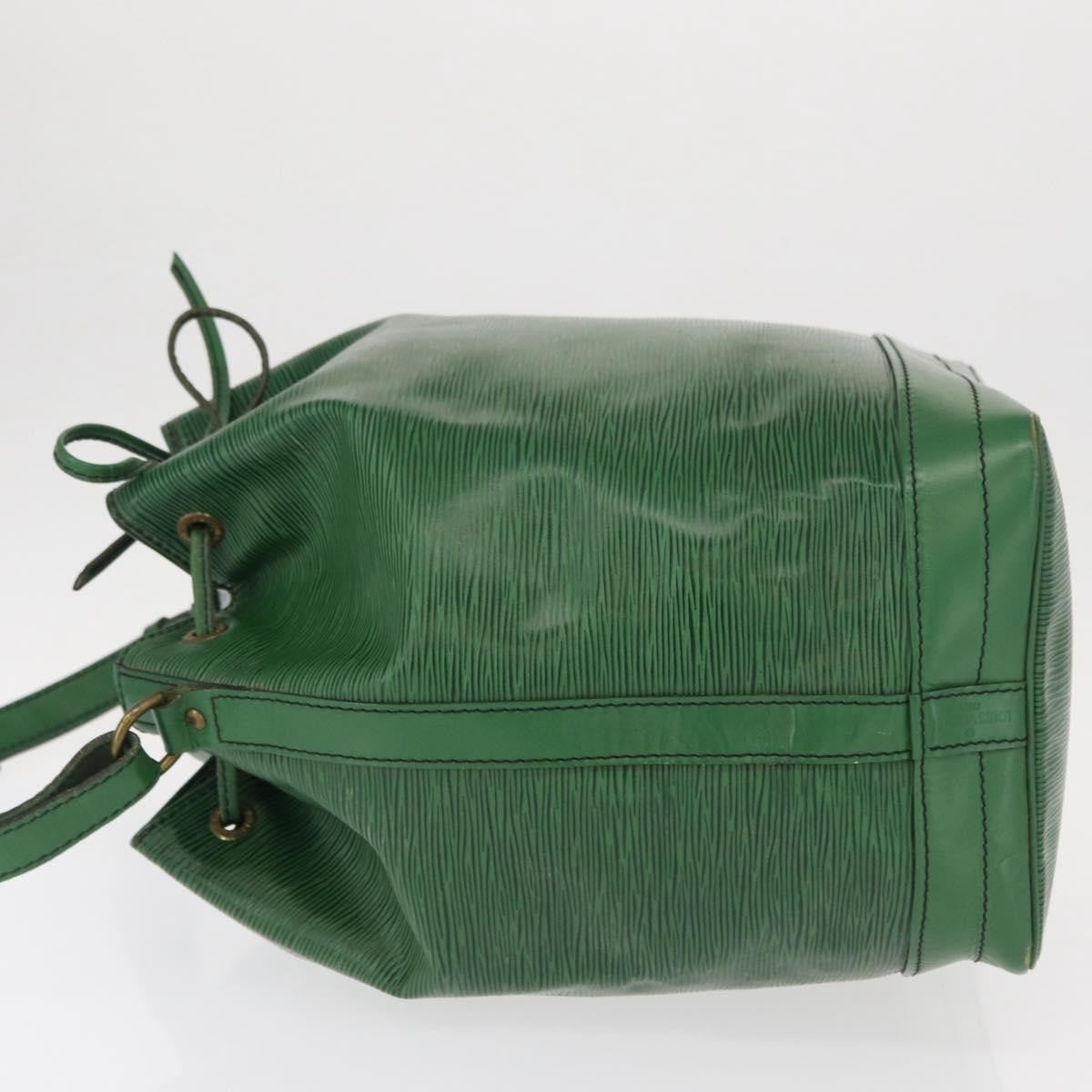 Louis Vuitton Noe Handbag Epi Leather, GREEN, LEATHER, Shoulder bag