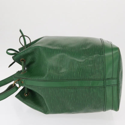 Louis Vuitton Noe Handbag Epi Leather, GREEN, LEATHER, Shoulder bag
