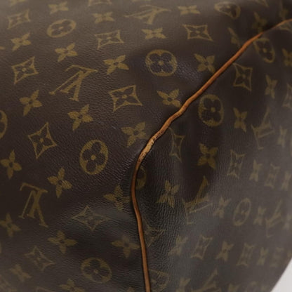 Louis Vuitton Keepall Bag Monogram Canvas, BROWN, CANVAS, Travel bag