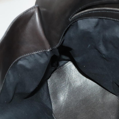 Bottega Veneta Vintage Flap Shoulder Bag Cotton, NAVY, COTTON, Shoulder bag