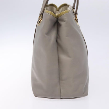 Salvatore Ferragamo Vala Handbag Leather, GRAY, LEATHER, Handbag