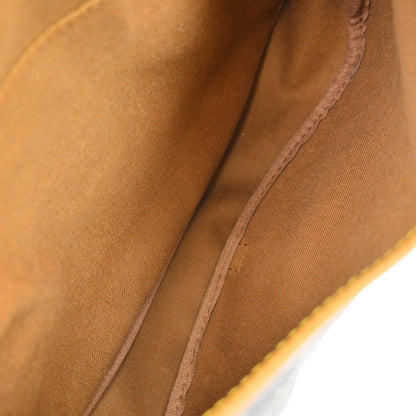 Louis Vuitton Saumur Handbag Monogram Canvas, Brown, Canvas, Shoulder Bag