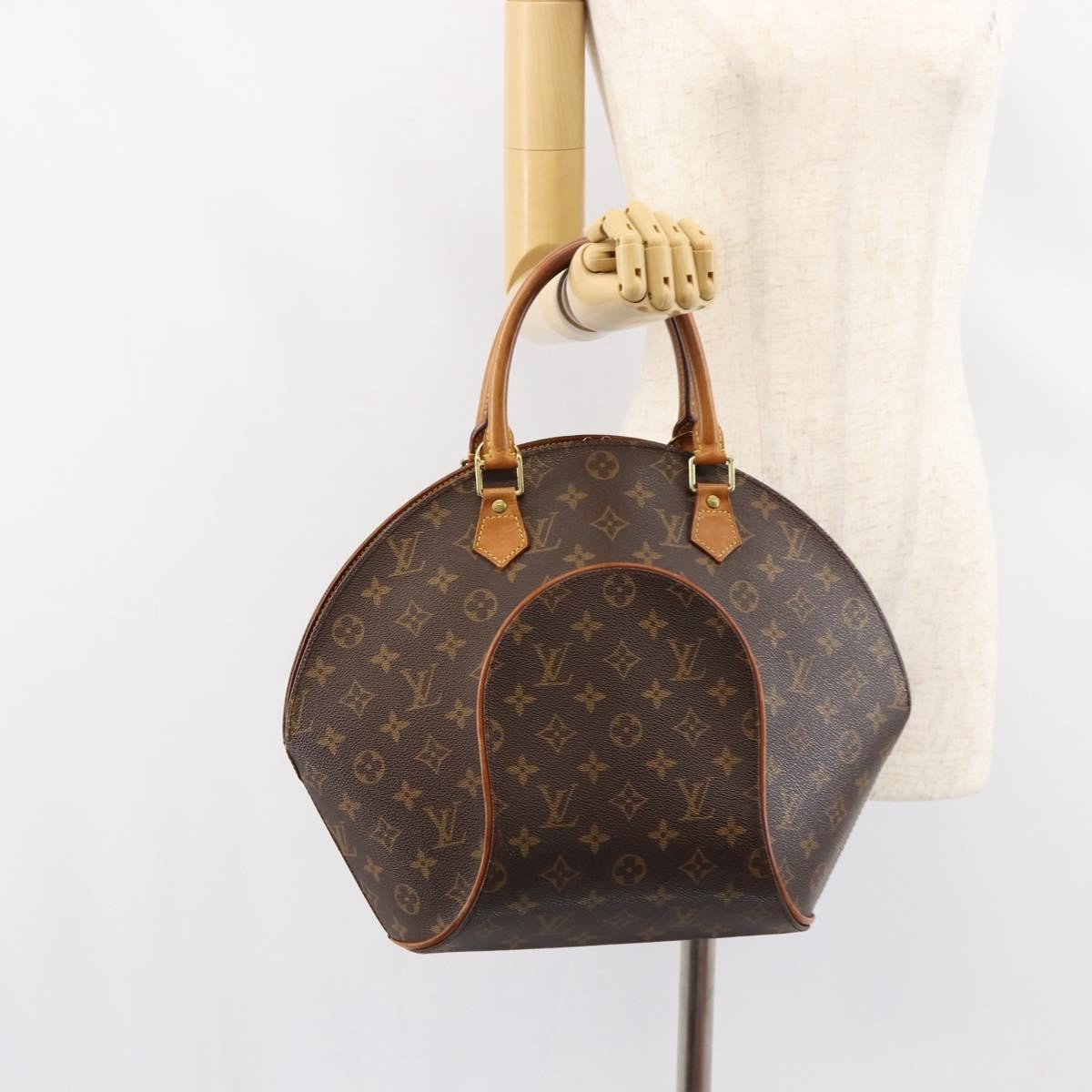 Louis Vuitton Ellipse Bag Monogram Canvas, BROWN, CANVAS, Handbag
