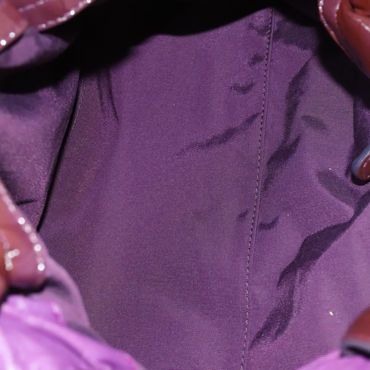 Christian Dior Le Trente Bag Cannage Quilt Patent, PURPLE, PATENT_LEATHER, Shoulder bag