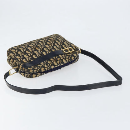 Christian Dior Vintage CD trotter Shoulder bag Canvas, NAVY, CANVAS, Shoulder bag
