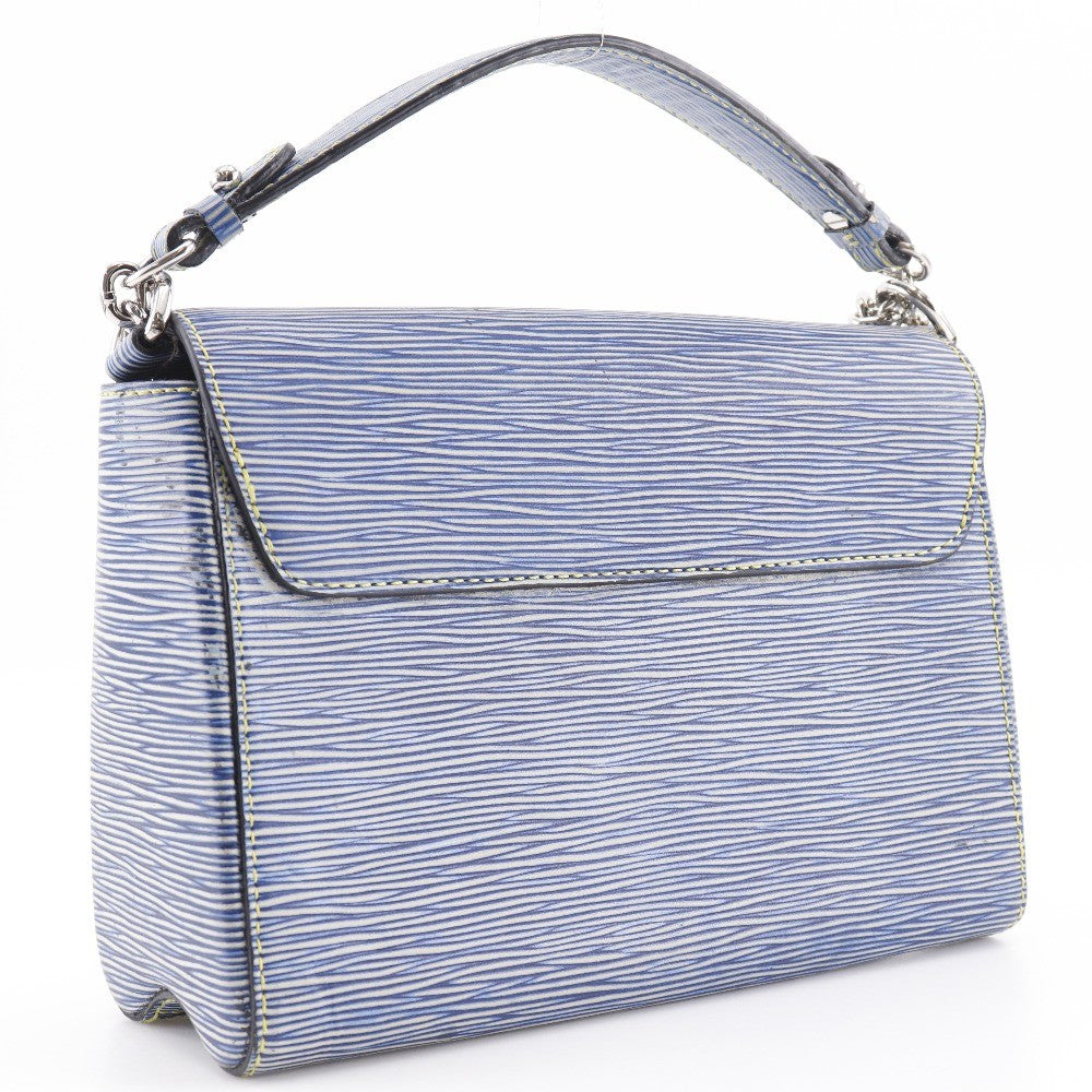 Louis Vuitton Twist Handbag Epi Leather, BLUE, LEATHER, Shoulder bag