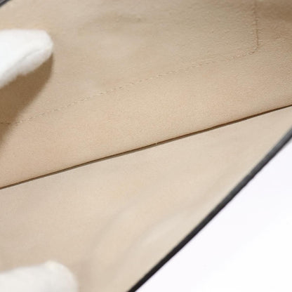 Chloe Faye Shoulder Bag Leather and Suede, GRAY, LEATHER, Shoulder bag