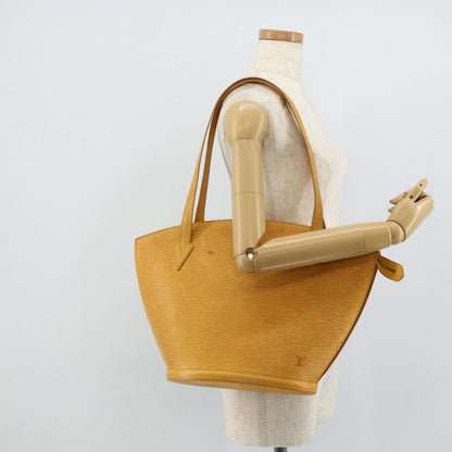Louis Vuitton Saint Jacques Handbag Epi Leather, Yellow, Leather, Shoulder Bag
