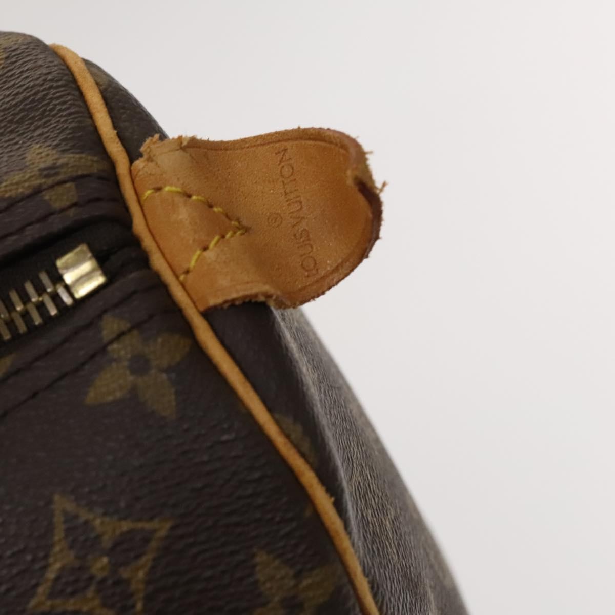 Louis Vuitton Keepall Bag Monogram Canvas, BROWN, CANVAS, Travel bag