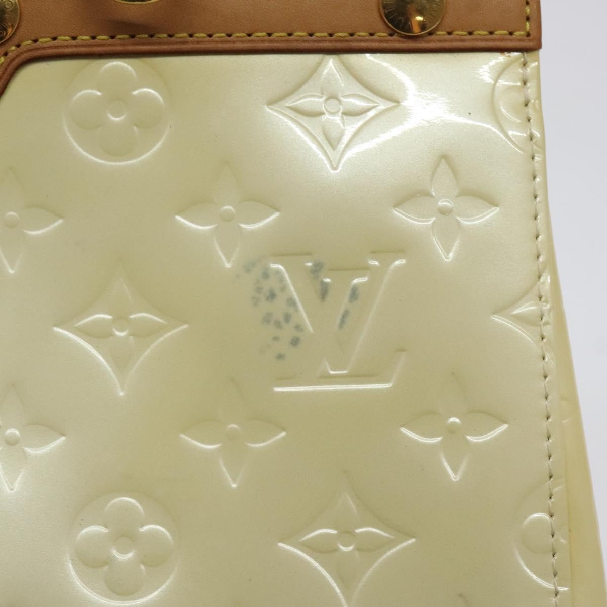 Louis Vuitton Roxbury Drive Handbag Monogram Vernis, BEIGE, PATENT_LEATHER, Handbag