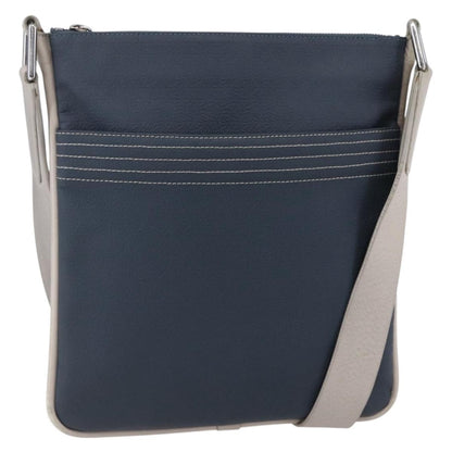 Loewe Anagram Shoulder Bag Canvas, NAVY, PVC, Shoulder bag