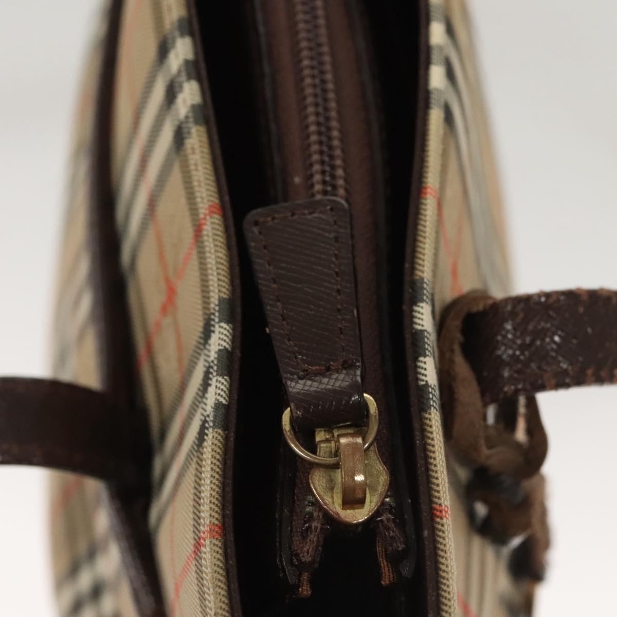 Burberry Nova Check Tote canvas check pattern, BEIGE, CANVAS, Tote bag