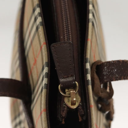 Burberry Nova Check Tote canvas check pattern, BEIGE, CANVAS, Tote bag